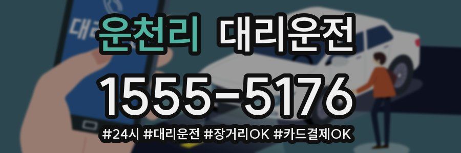 운천리 대리운전