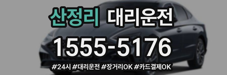 산정리 대리운전