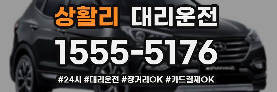 상활리 대리운전