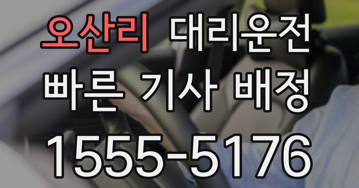 일일대리기사