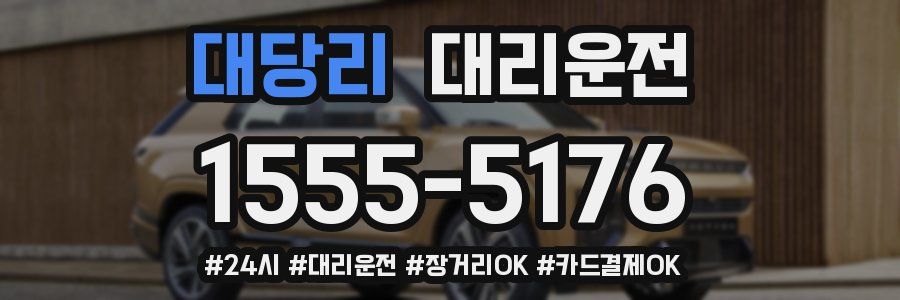 대당리 대리운전