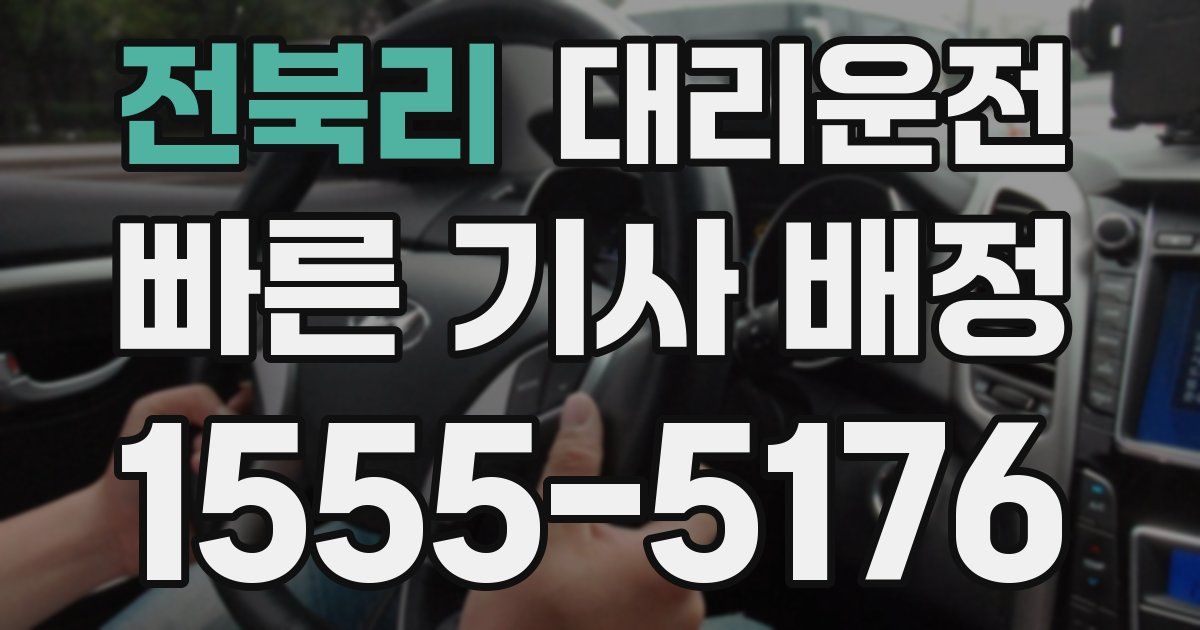 일일대리기사