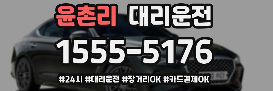 윤촌리 대리운전