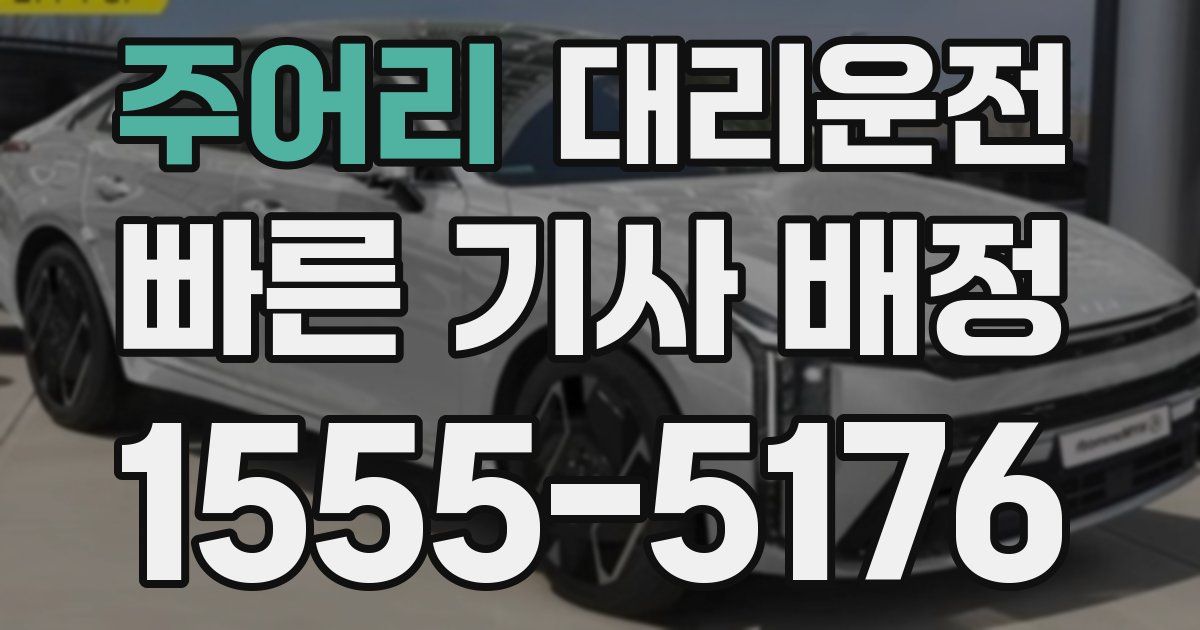 일일대리기사