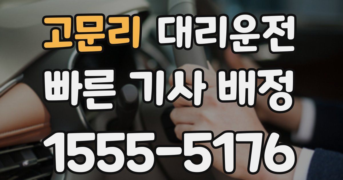 일일대리기사