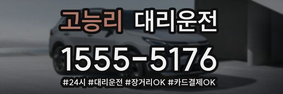 고능리 대리운전