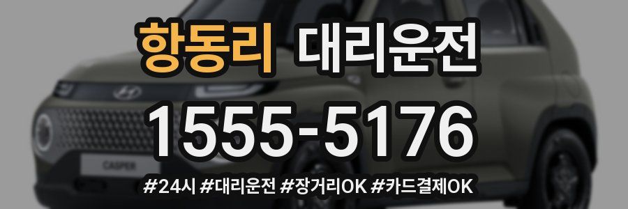 항동리 대리운전