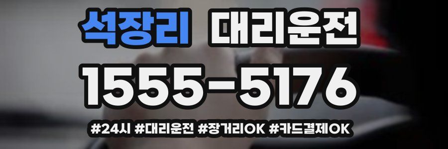 석장리 대리운전