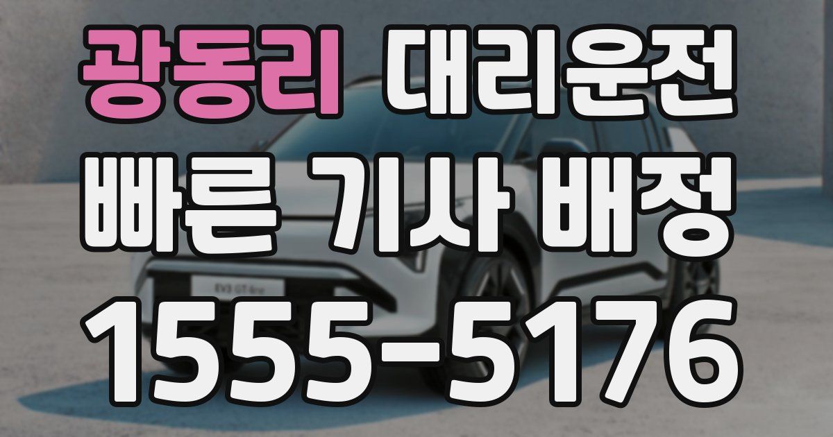 일일대리기사