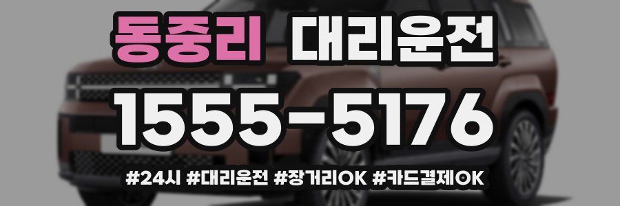 동중리 대리운전