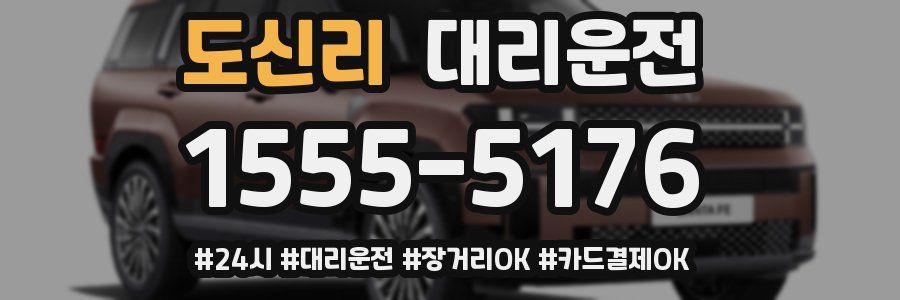 도신리 대리운전