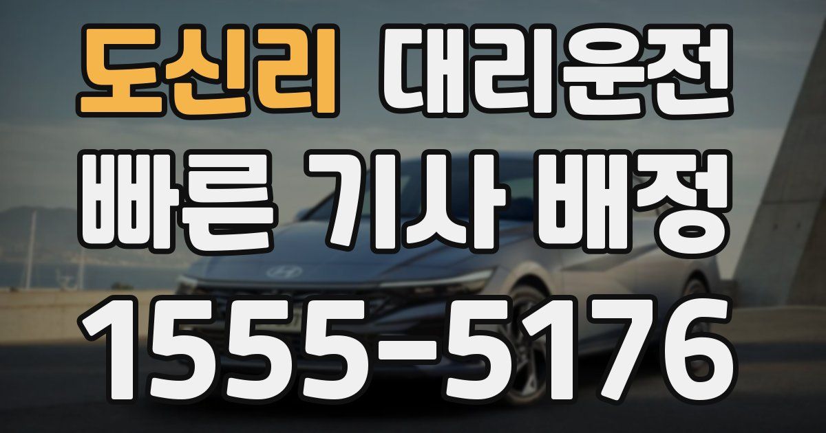 일일대리기사
