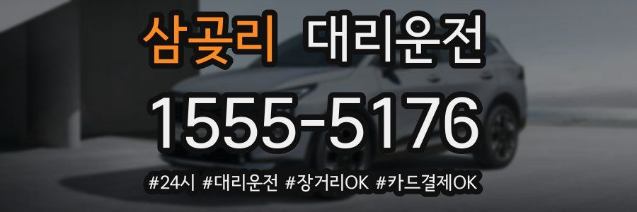 삼곶리 대리운전