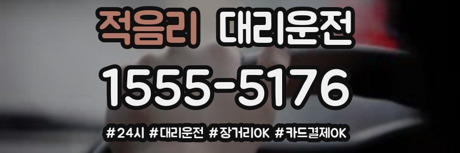 적음리 대리운전