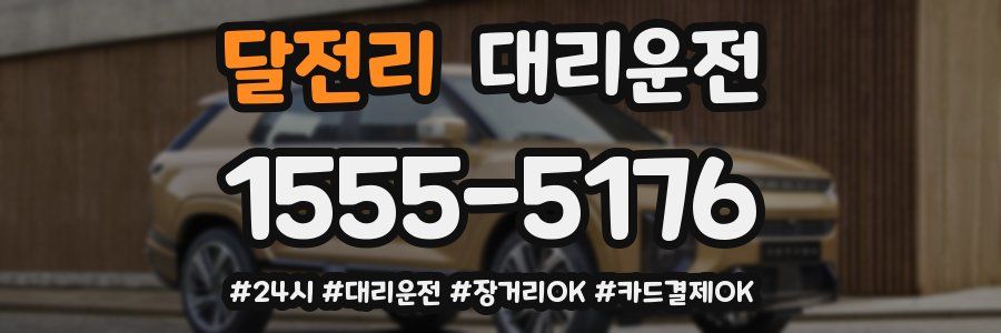 달전리 대리운전