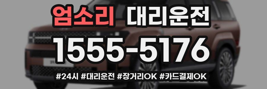 엄소리 대리운전