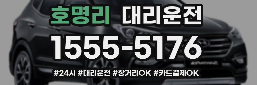 호명리 대리운전