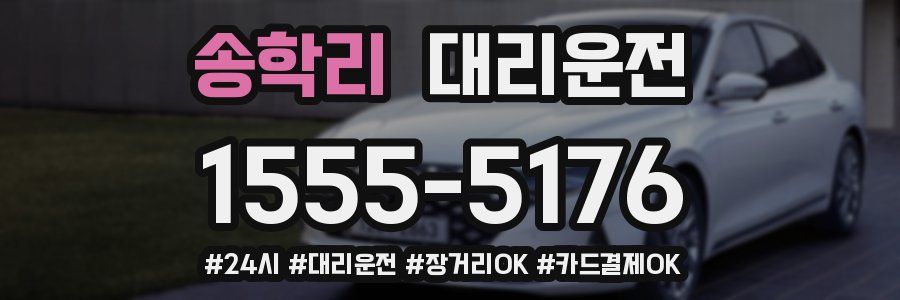 송학리 대리운전