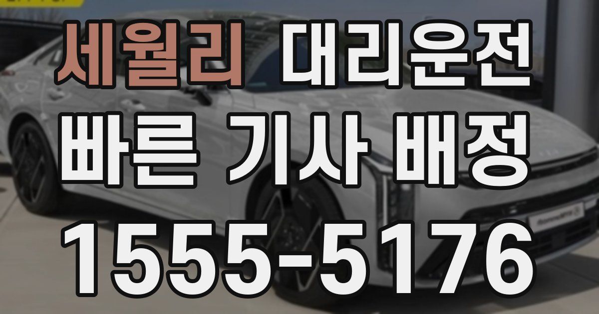 일일대리기사