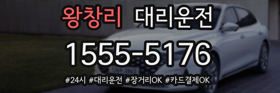 왕창리 대리운전
