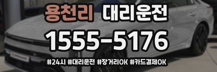 용천리 대리운전