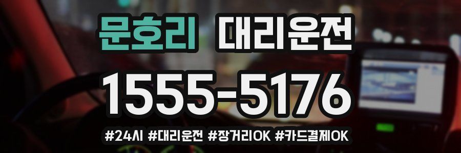 문호리 대리운전