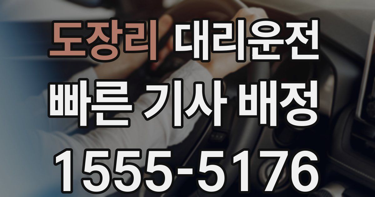 일일대리기사
