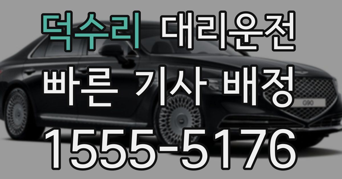 일일대리기사