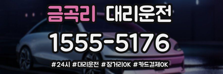 금곡리 대리운전