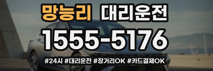 망능리 대리운전