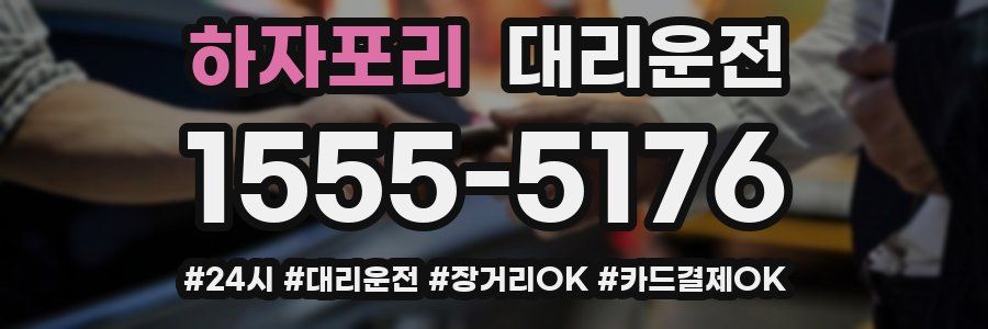 하자포리 대리운전