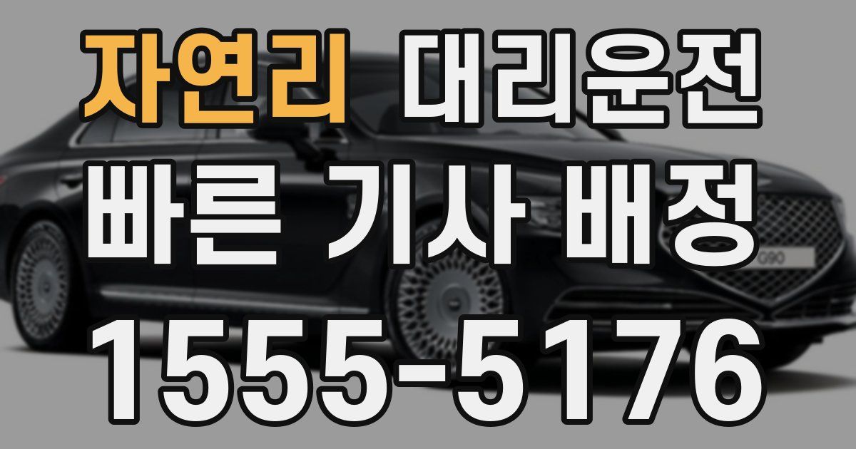 일일대리기사