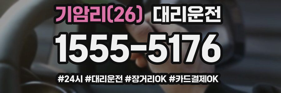 기암리(26) 대리운전