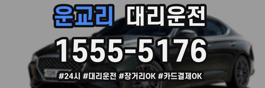 운교리 대리운전