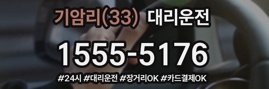 기암리(33) 대리운전