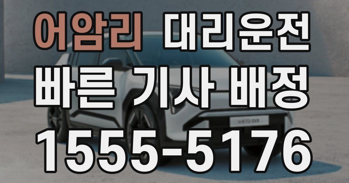 일일대리기사