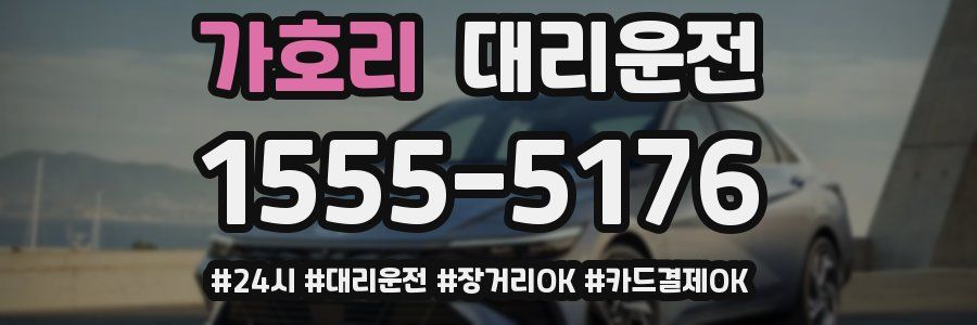 가호리 대리운전