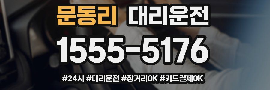 문동리 대리운전