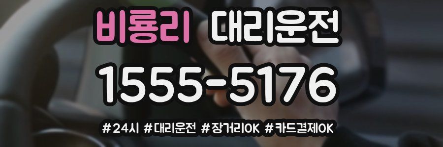 비룡리 대리운전