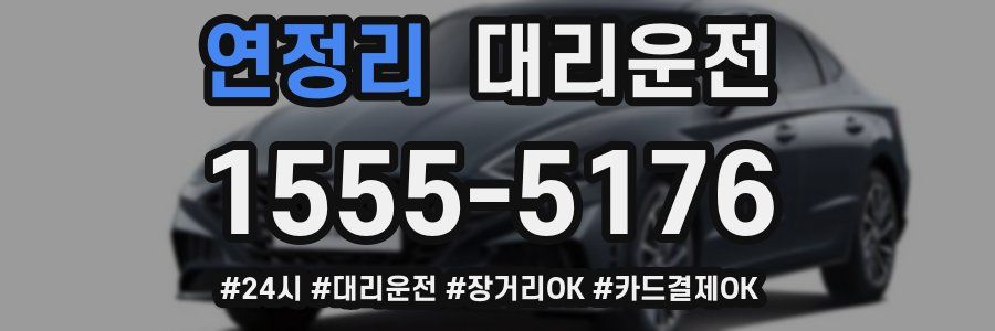 연정리 대리운전