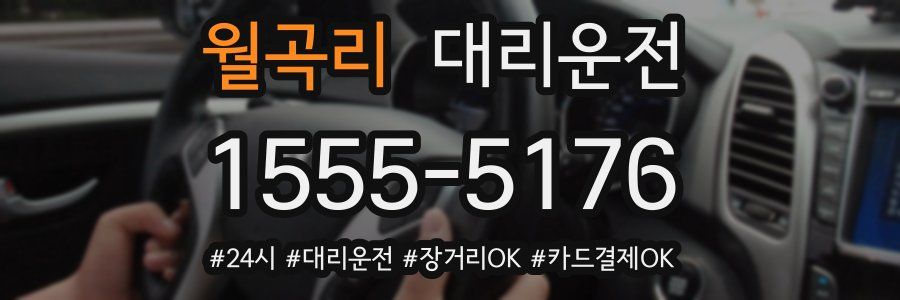 월곡리 대리운전