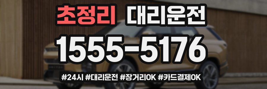 초정리 대리운전