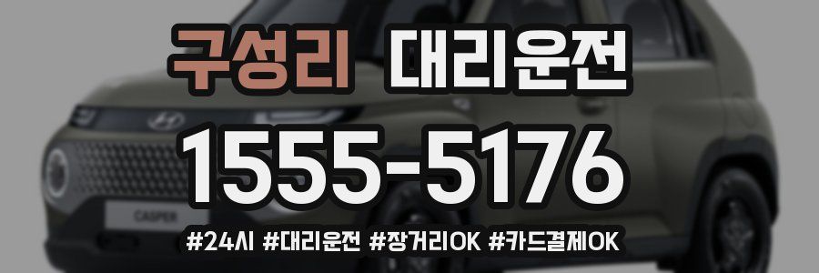 구성리 대리운전