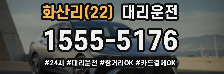 화산리(22) 대리운전