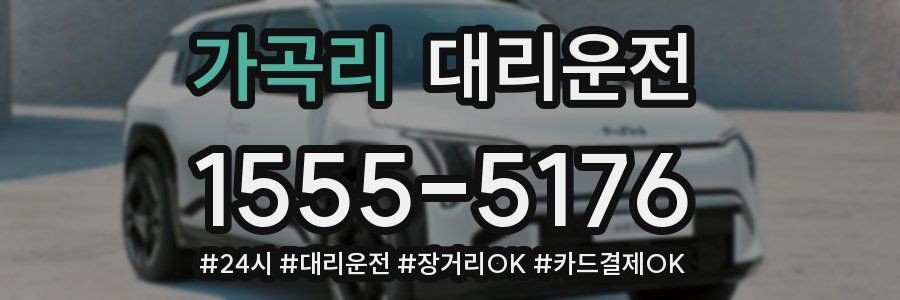 가곡리 대리운전