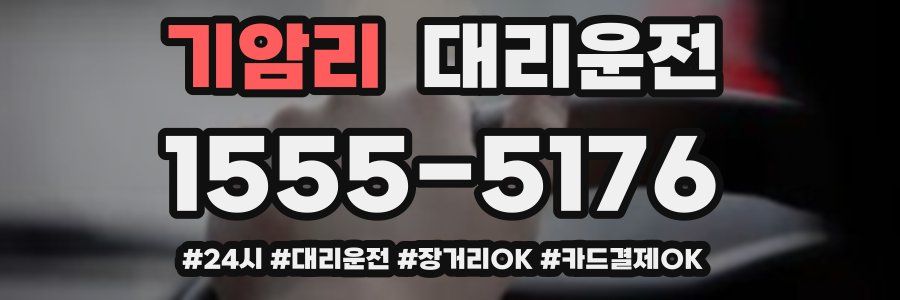 기암리 대리운전
