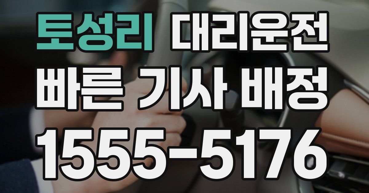 일일대리기사