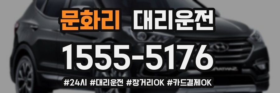 문화리 대리운전