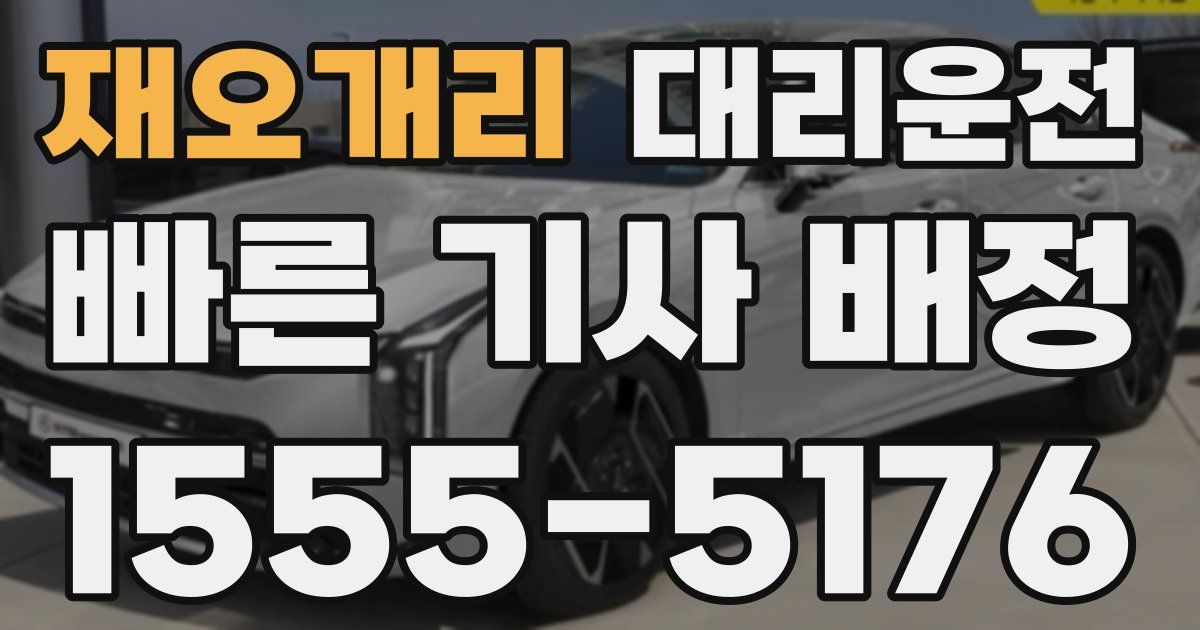 일일대리기사