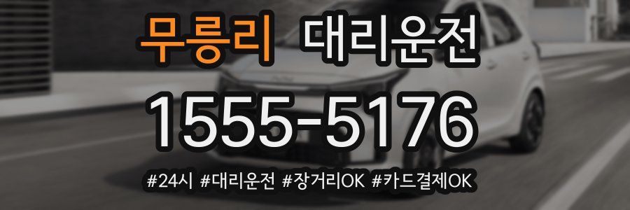 무릉리 대리운전
